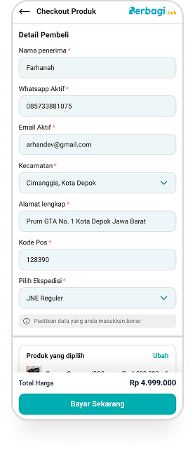 Data Pembeli